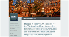 Desktop Screenshot of larimerassociates.com